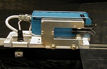 Solvetech Gauging head for blown film thickness